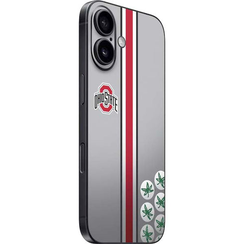 Ohio State University Buckeyes iPhone 16 Plus Skin